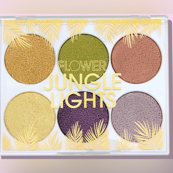 Flower Beauty Other - LAST ONE! FLOWER BEAUTY “JUNGLE LIGHTS” SHADOW PALETTE 6 Shades NEW